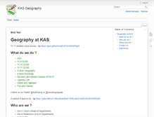 Tablet Screenshot of kasgeography.co.uk